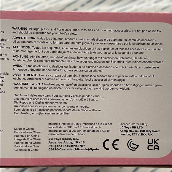 JC Toys La Baby Pink Doll - Picture 4 of 8